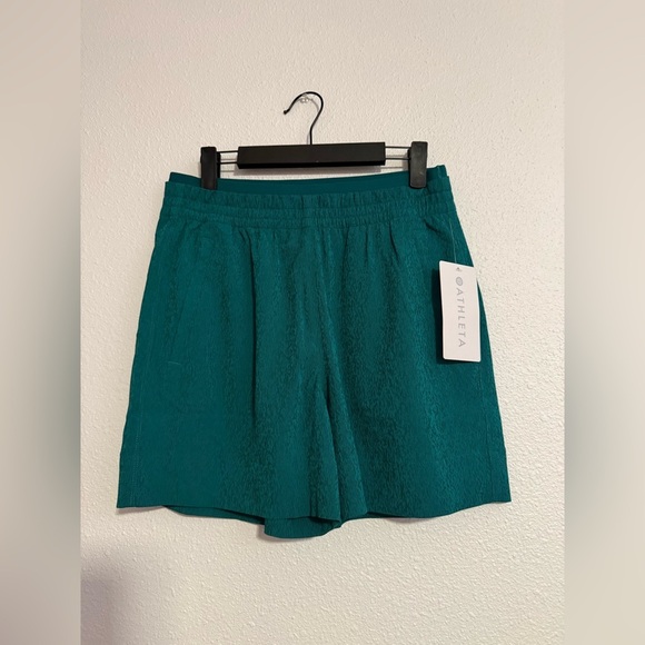 Athleta Echo Shorts Green Size 4 - Picture 2 of 6
